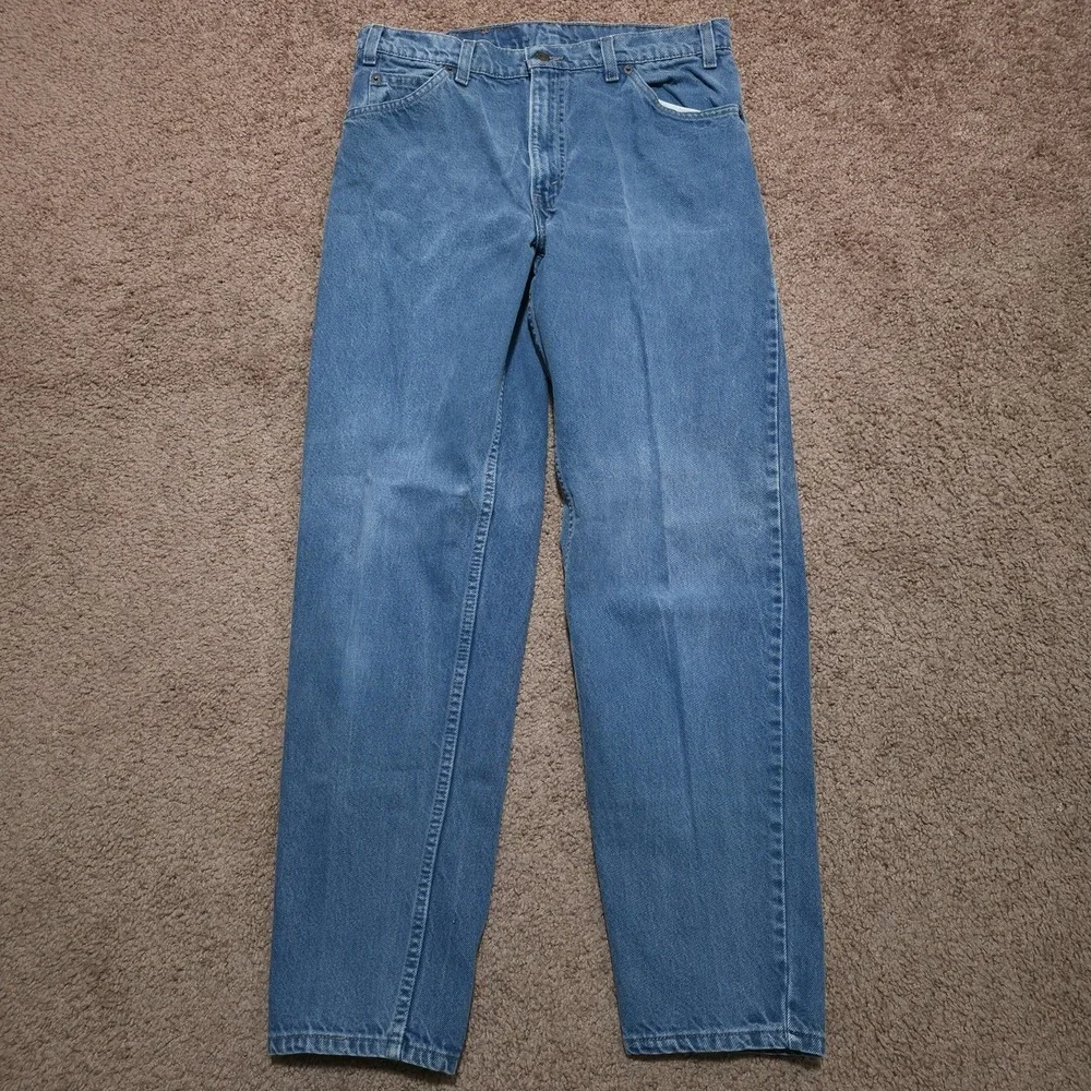Vintage Levi's Orange‎ Tab Jeans 34 x 32 *Fits 30 x 30 USA Made 1980s 40550-0718